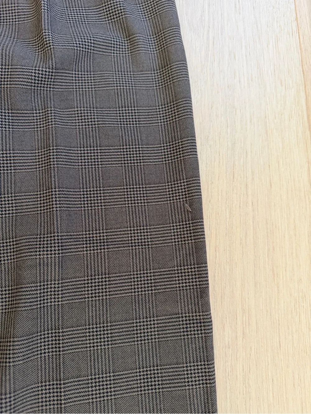 Aritzia Plaid Effortless Pants